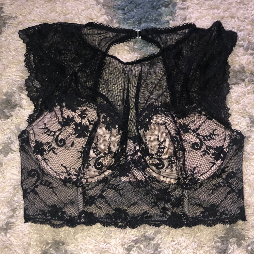 Dream Angels Lined Demi Bra-Top